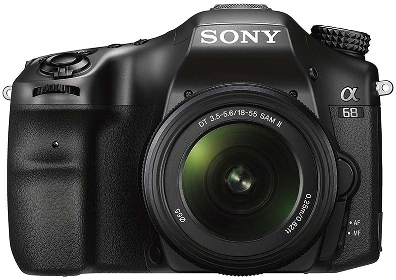Sony a68 DSLR camera